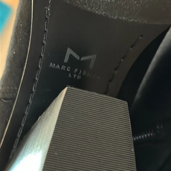 Marc Fisher LTD Okun Over The Knee Thigh Black Suede Boots - Picture 9 of 9